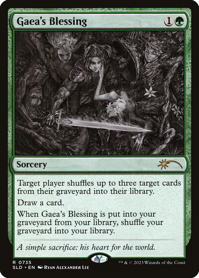 Gaea's Blessing — Secret Lair Drop 735/2754