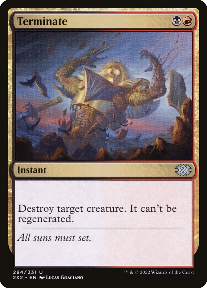 Terminate — Double Masters 2022 284/579