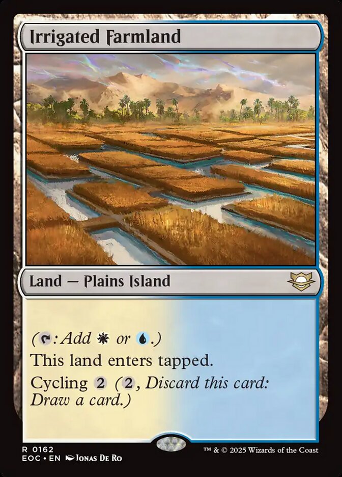 Irrigated Farmland — Edge of Eternities Commander 162/191