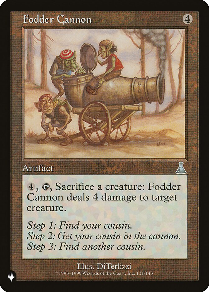 Fodder Cannon — The List UDS-131/5581