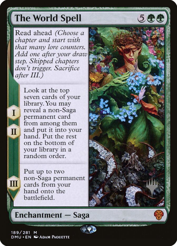 The World Spell — Dominaria United Promos 189p/161