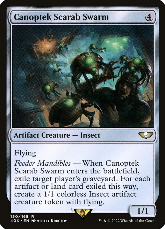 Canoptek Scarab Swarm — Warhammer 40,000 Commander 150/617