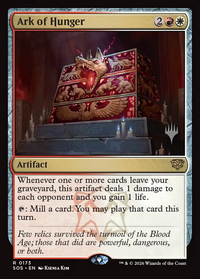 Ark of Hunger — Secrets of Strixhaven Promos 173p/80