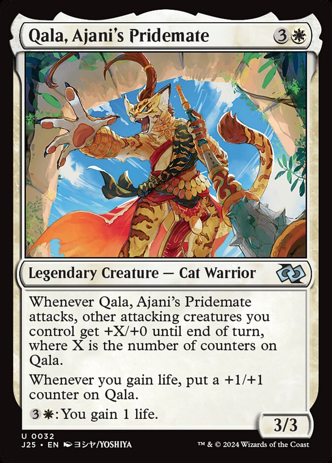 Qala, Ajani's Pridemate — Foundations Jumpstart 32/779