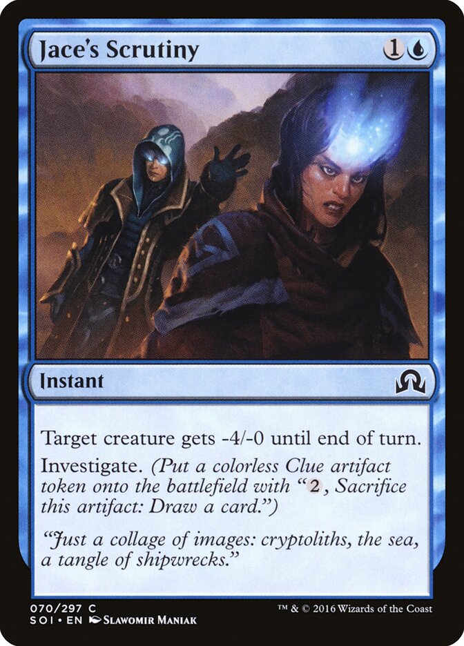 Jace's Scrutiny — Shadows over Innistrad 70/297