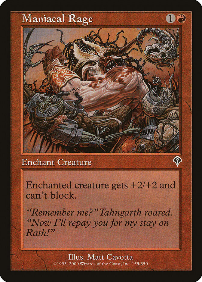 Maniacal Rage — Invasion 155/354
