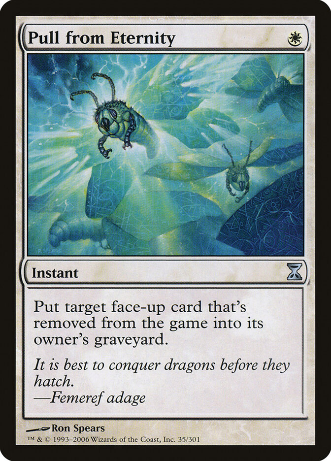 Pull from Eternity — Time Spiral 35/301