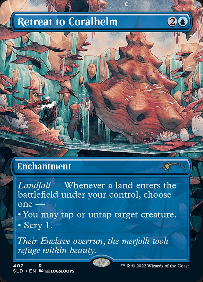 Retreat to Coralhelm — Secret Lair Drop 407/2754