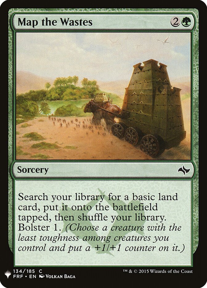 Map the Wastes — The List FRF-134/5581