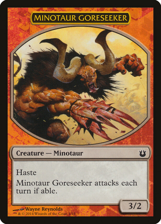 Minotaur Goreseeker — Battle the Horde 1/15