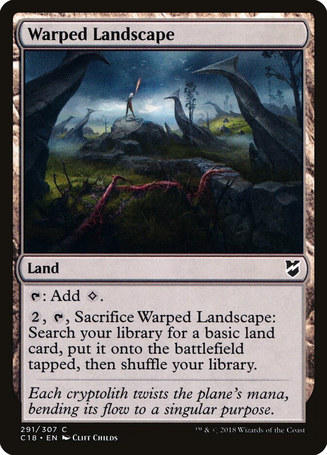 Warped Landscape — Commander 2018 291/307