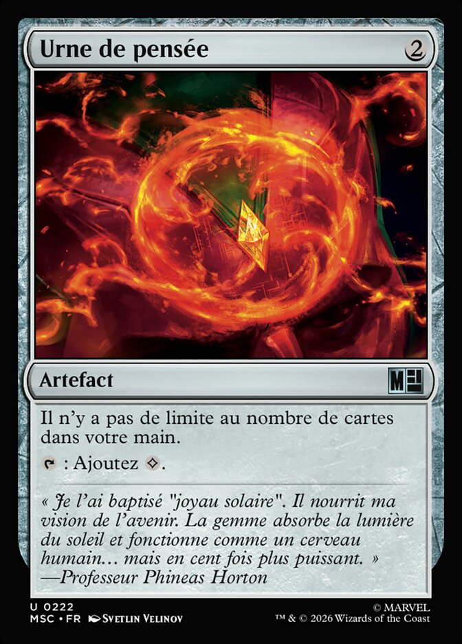 Urne de pensée — Marvel Super Heroes Commander 222/866
