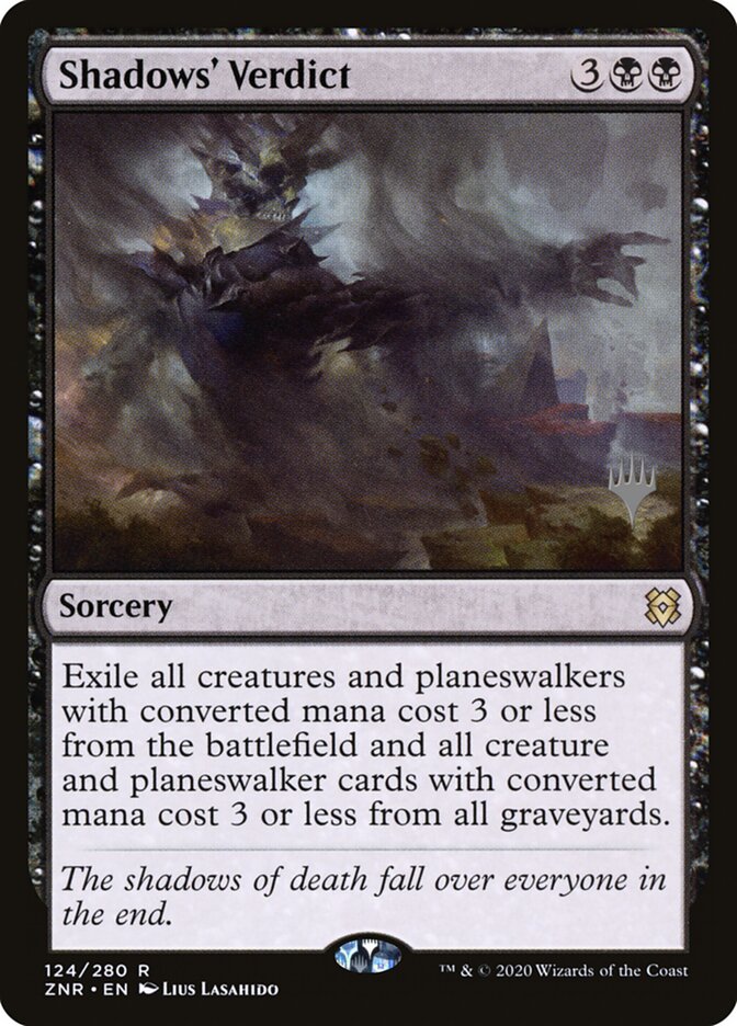 Shadows' Verdict — Zendikar Rising Promos 124p/153