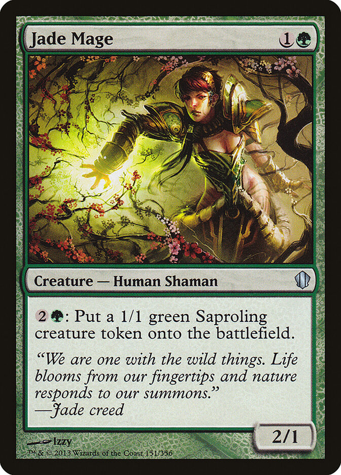 Jade Mage — Commander 2013 151/356