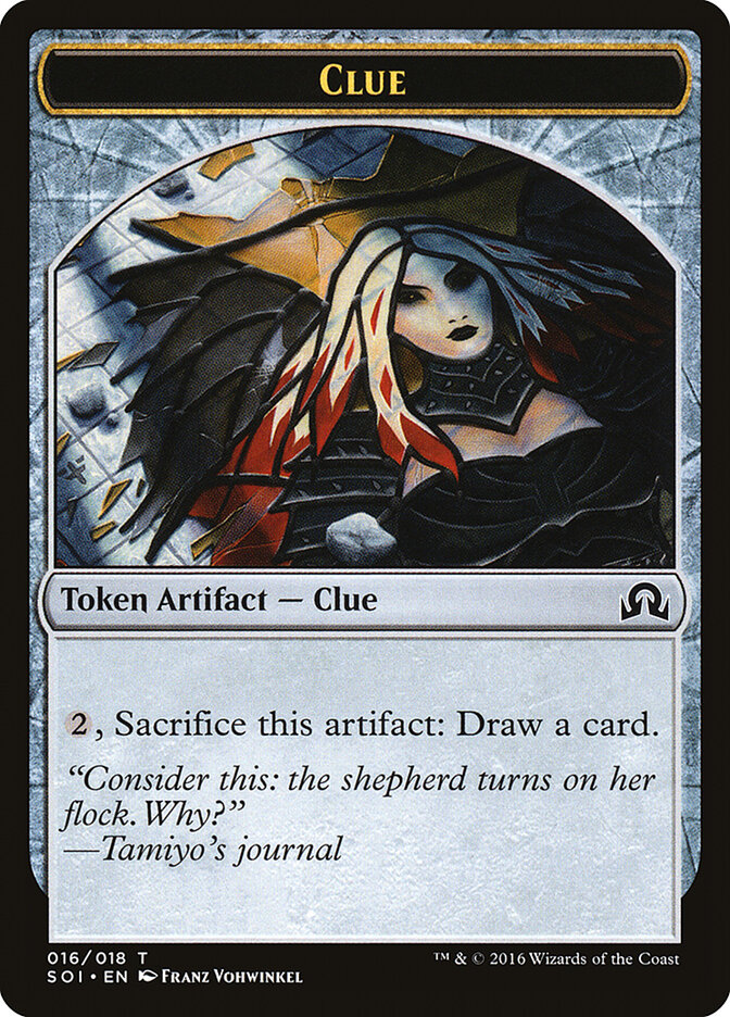 Clue — Shadows over Innistrad Tokens 16/20