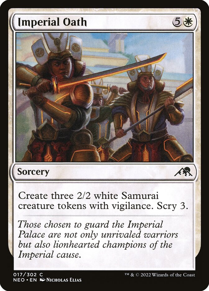 Imperial Oath — Kamigawa: Neon Dynasty 17/531