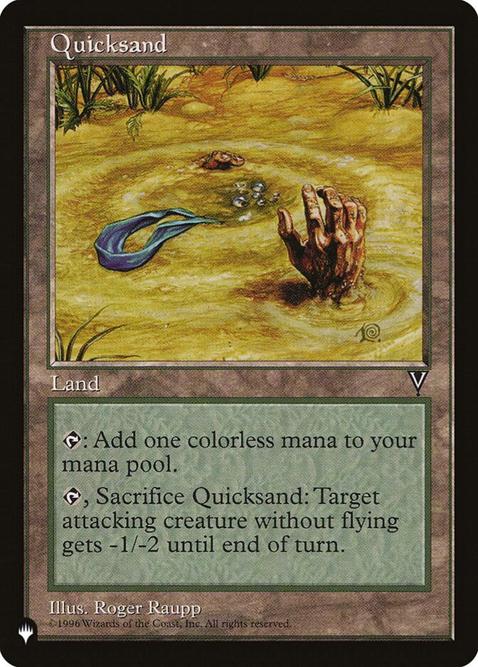 Quicksand — The List VIS-166/5581