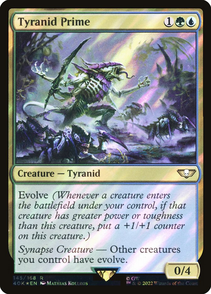 Tyranid Prime — Warhammer 40,000 Commander 145★/617