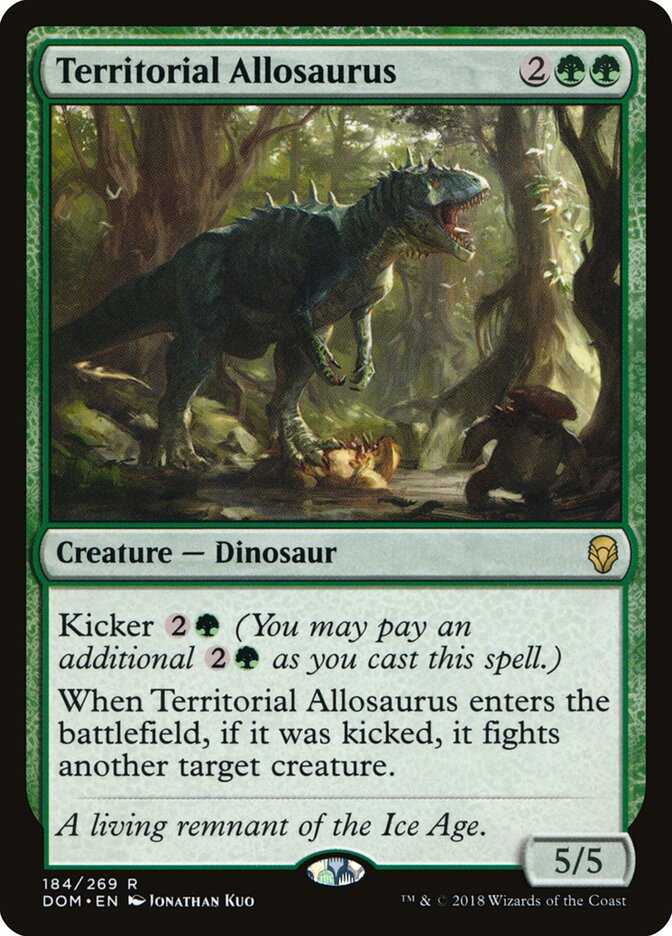 Allosaure territorial — Dominaria 184/280