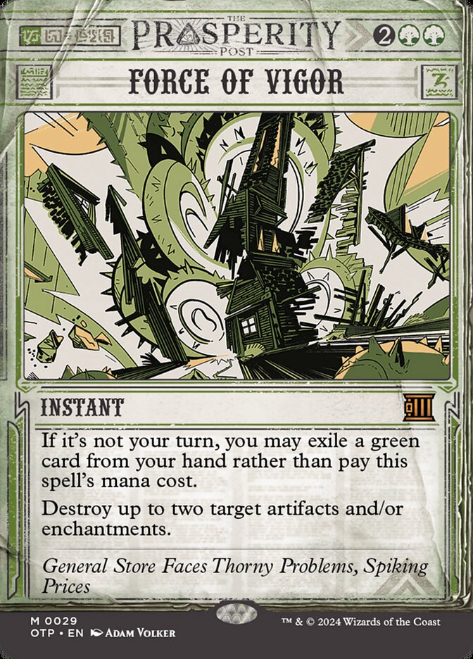 Force of Vigor — Breaking News 29/80