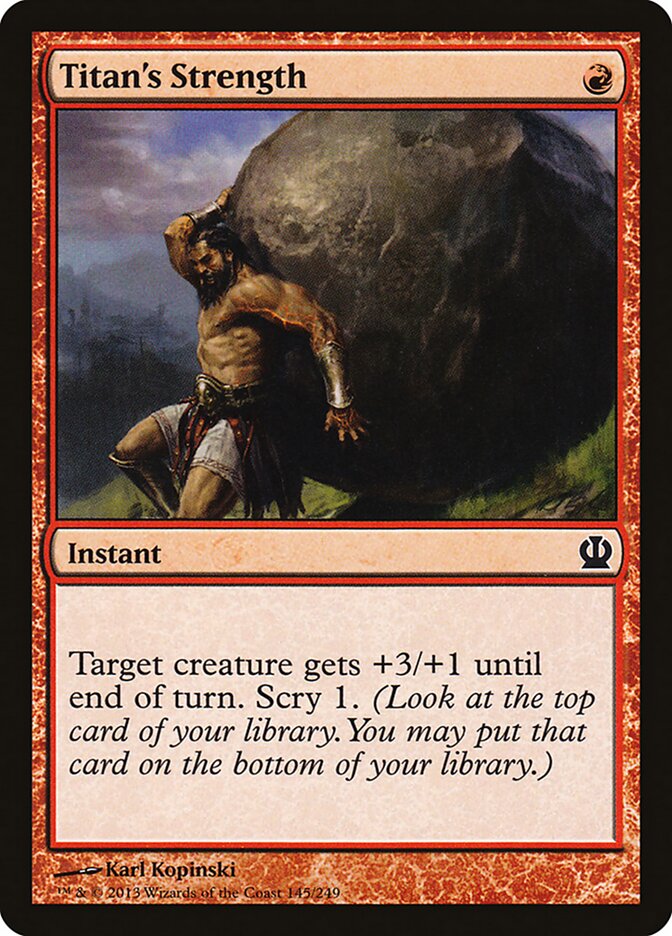 Titan's Strength — Theros 145/249