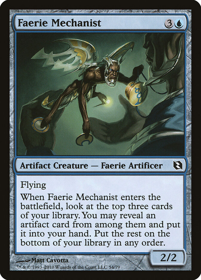 Faerie Mechanist — Duel Decks: Elspeth vs. Tezzeret 54/79