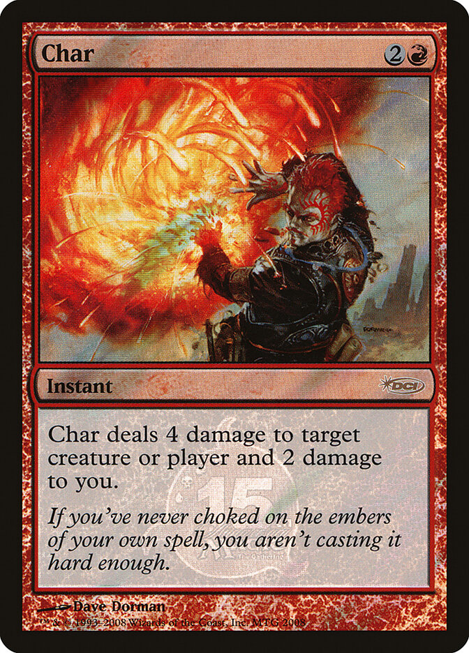 Char — 15th Anniversary Cards 1/2