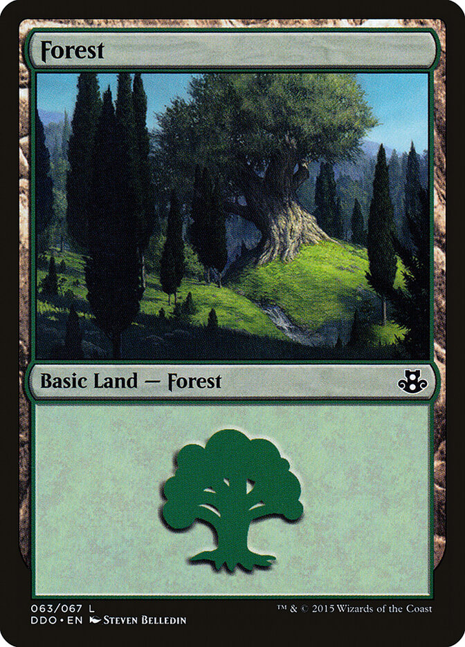 Forest — Duel Decks: Elspeth vs. Kiora 63/67