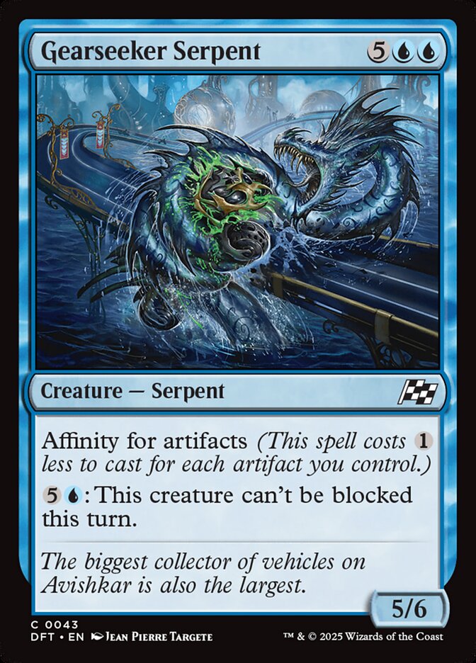 Serpent mécanochercheur — Aetherdrift 43/553
