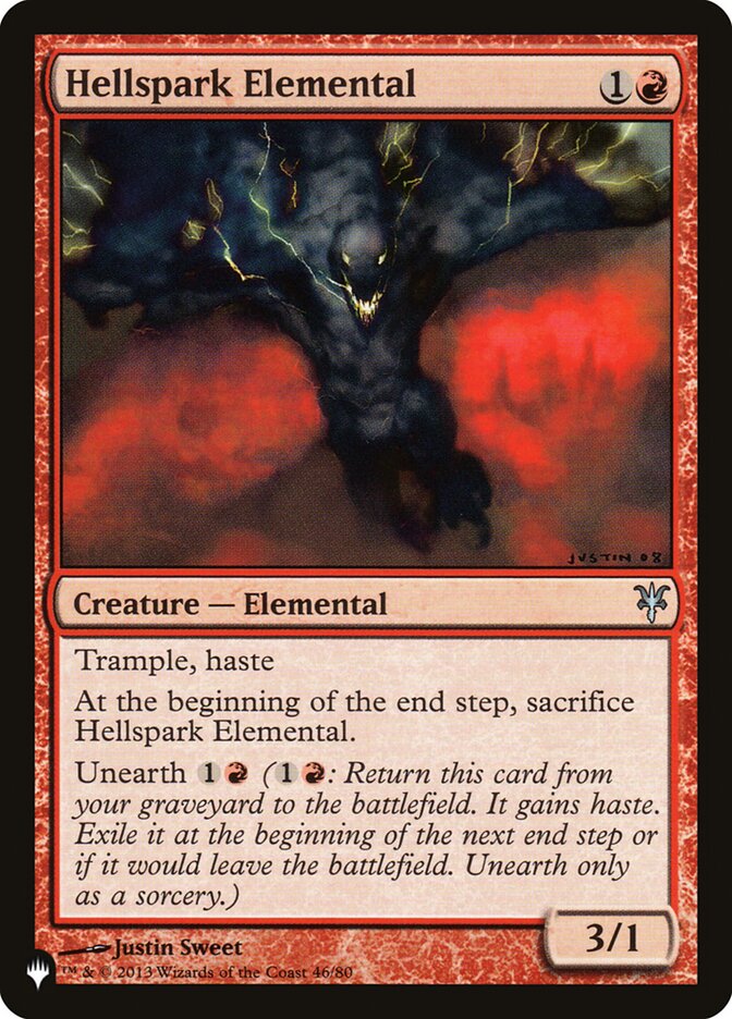 Hellspark Elemental — The List DDK-46/5581