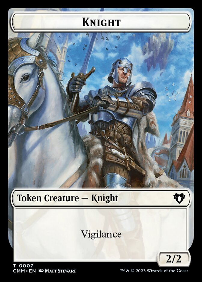 Knight — Commander Masters Tokens 7/81
