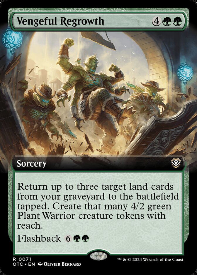 Vengeful Regrowth — Outlaws of Thunder Junction Commander 71/342