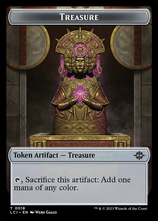 Treasure — The Lost Caverns of Ixalan Tokens 18/19