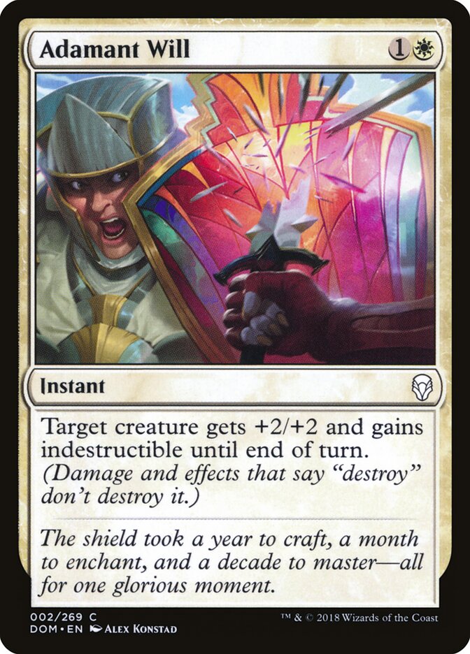 Volonté inflexible — Dominaria 2/280