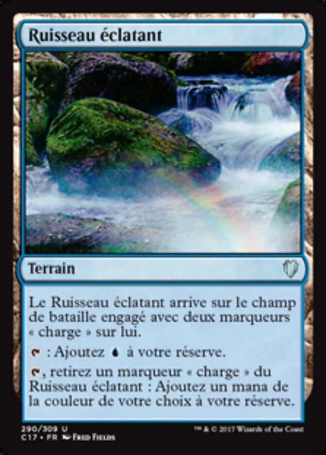Ruisseau éclatant — Commander 2017 290/309