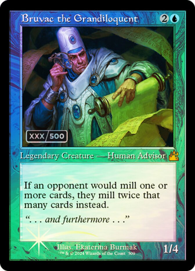 Bruvac the Grandiloquent — Ravnica Remastered 309z/531