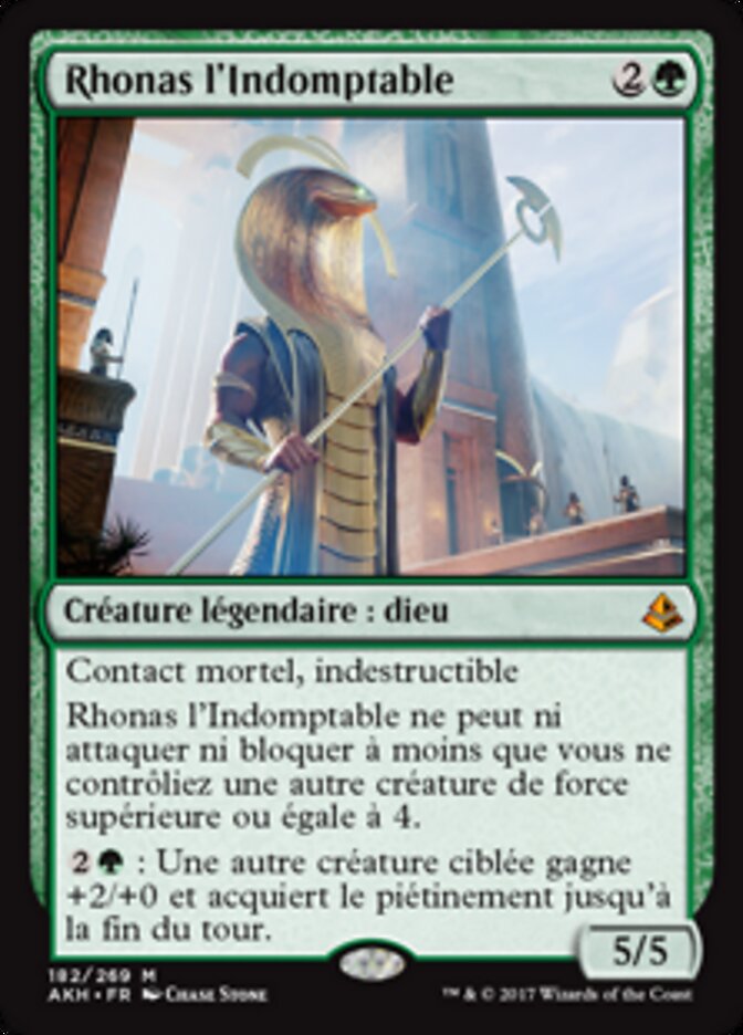 Rhonas l'Indomptable — Amonkhet 182/287