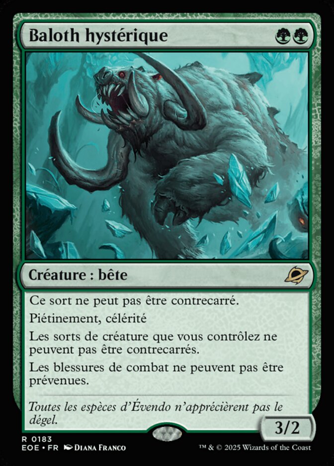 Baloth hystérique — Edge of Eternities 183/399