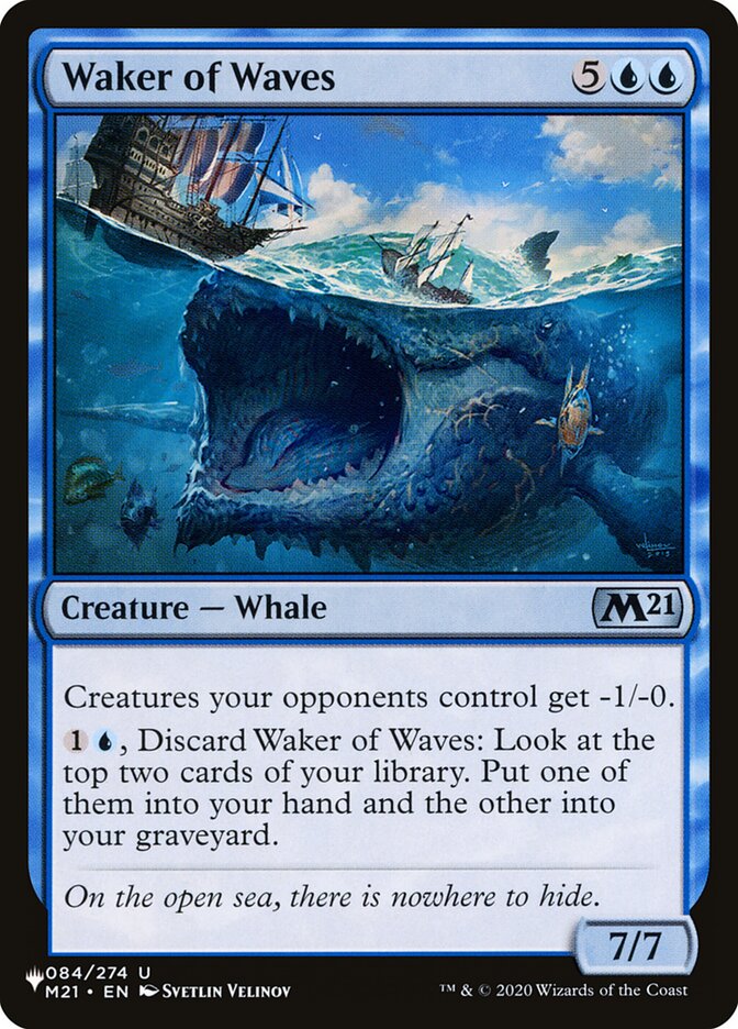 Waker of Waves — The List M21-84/5581