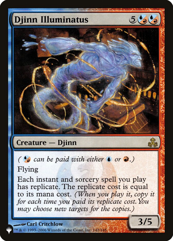 Djinn Illuminatus — The List GPT-142/5581