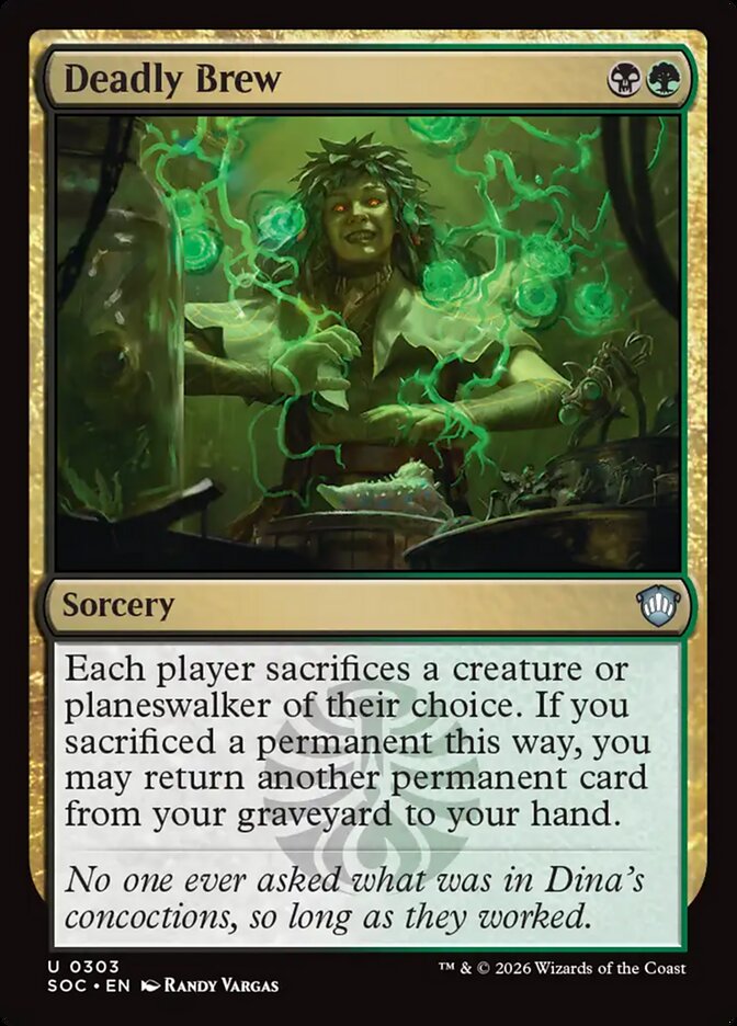 Deadly Brew — Secrets of Strixhaven Commander 303/426