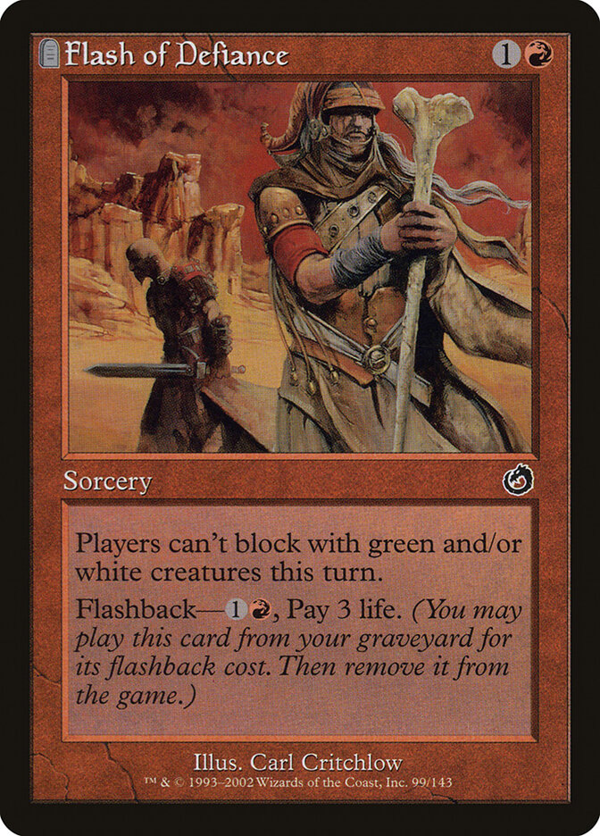 Flash of Defiance — Torment 99/143