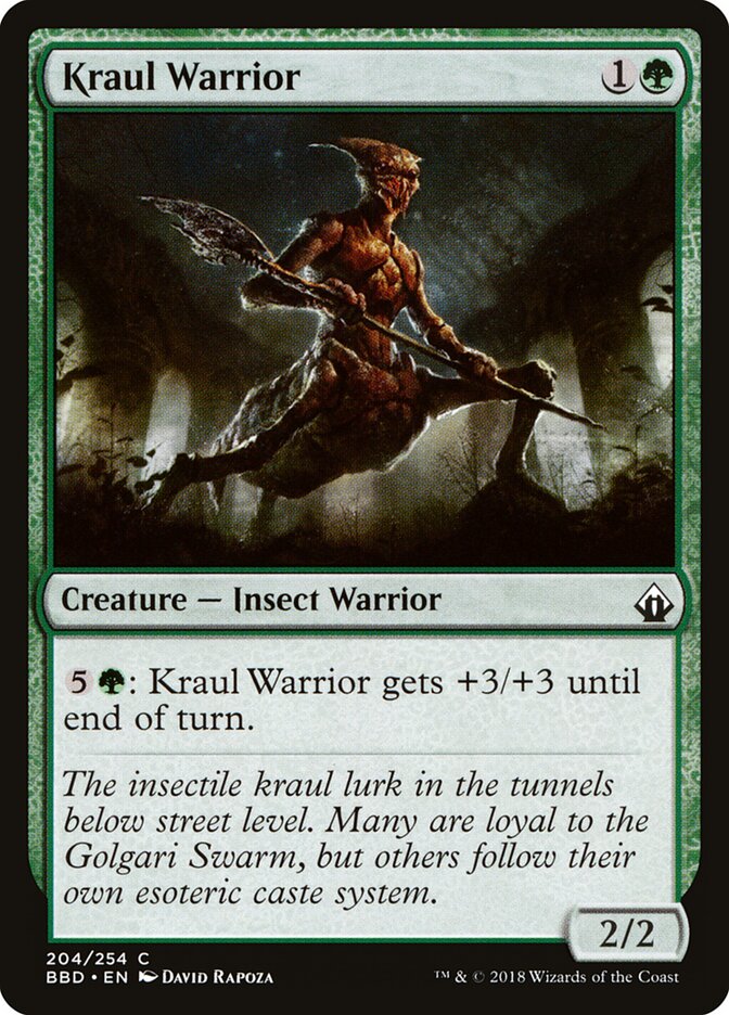 Kraul Warrior — Battlebond 204/256