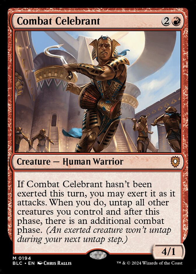 Célébrant de combat — Bloomburrow Commander 194/356