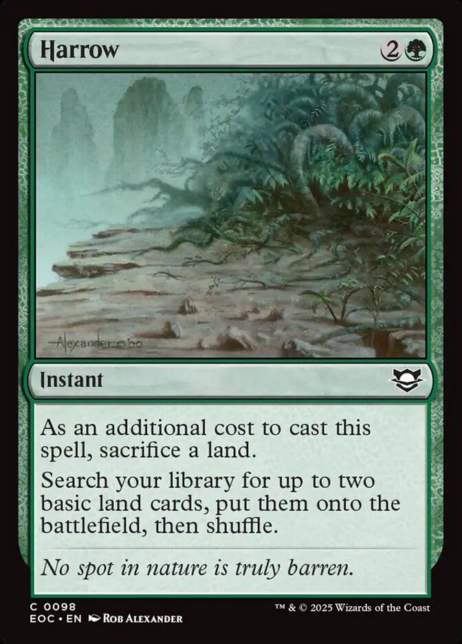Harrow — Edge of Eternities Commander 98/191