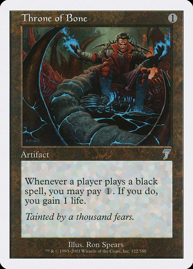 Throne of Bone — Seventh Edition 322/708