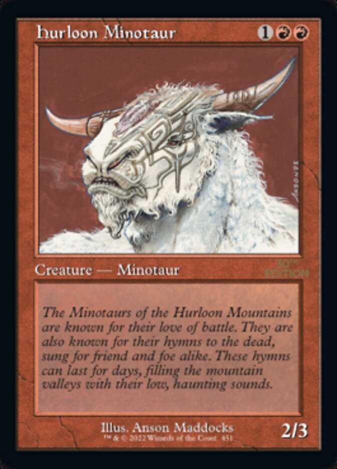 Hurloon Minotaur — 30th Anniversary Edition 451/594