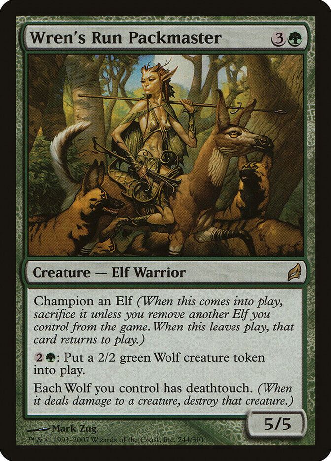 Wren's Run Packmaster — Lorwyn 244/301