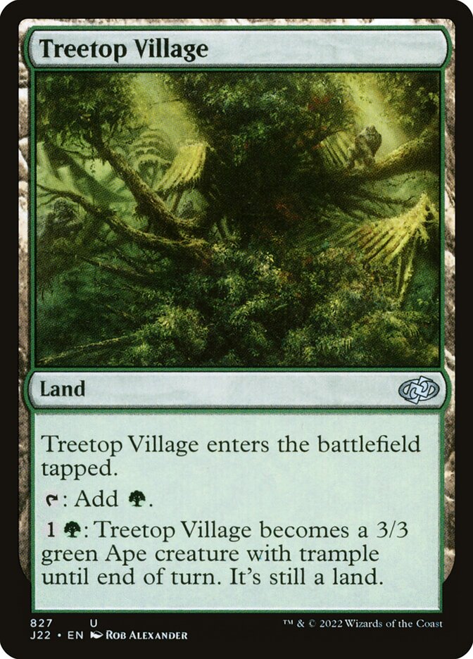 Treetop Village — Jumpstart 2022 827/835