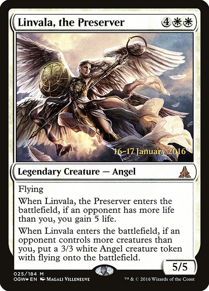 Linvala, the Preserver — Oath of the Gatewatch Promos 25s/65